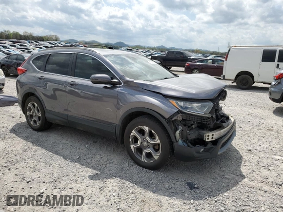 2018 Honda CR-V EX-L with VIN 7FARW2H87JE021642, listed as a Copart auction lot 51574625 with 120,443 mi miles and Salvage Title. Bid and sale history available at carsss.com. Image 4.