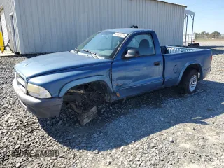 2004 Dodge Dakota with VIN 1D7FL16K54S621119, listed as a Copart auction lot 46801075 with 251,223 mi miles and Salvage Title. Bid and sale history available at carsss.com. Image 1.