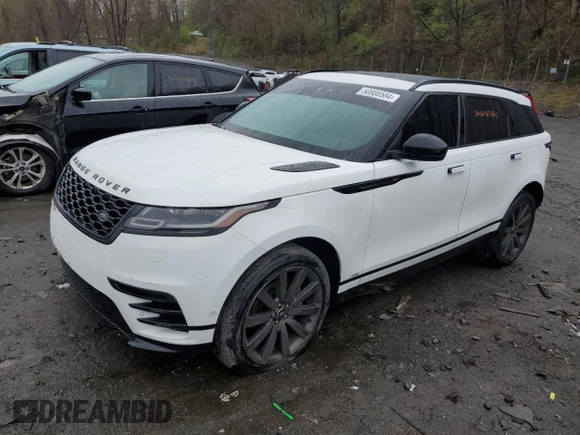 2018 Land Rover Range Rover Velar R-Dynamic HSE with VIN SALYM2RXXJA752022, listed as a Copart auction lot 50808584 with 93,543 mi miles. Bid and sale history available at carsss.com. Image 1.