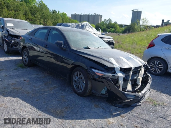 2024 Hyundai Elantra SEL with VIN KMHLM4DG8RU707705, listed as a IAAI auction lot 41523436 with 17,494 mi miles and . Bid and sale history available at DreamBid. Image 1.
