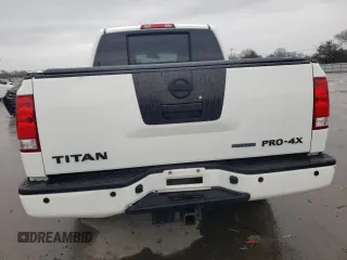 2012 Nissan Titan SV with VIN 1N6BA0EC2CN304170, listed as a Copart auction lot 43435975 with 96,598 mi miles and Salvage Title. Bid and sale history available at carsss.com. Image 6.