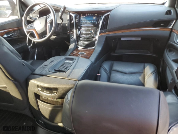 2015 Cadillac Escalade Premium with VIN 1GYS3NKJ1FR536036, listed as a Copart auction lot 43504705 with 140,640 mi miles and Salvage Title. Bid and sale history available at carsss.com. Image 8.