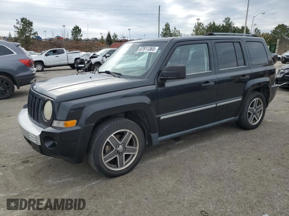 2008 Jeep Patriot Limited with VIN 1J8FT48W68D796610, listed as a Copart auction lot 87911365 with 219,119 mi miles and Salvage Title. Bid and sale history available at DreamBid. Image 1.