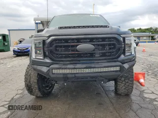 2023 Ford F-150 XL with VIN 1FTFW1E5XPKD88243, listed as a Copart auction lot 62351105 with 29,046 mi miles and Salvage title. Bid and sale history available at DreamBid. Image 5.