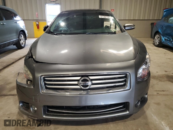 2014 Nissan Maxima SV with VIN 1N4AA5AP6EC912167, listed as a Copart auction lot 61301315 with 124,373 mi miles and Salvage title. Bid and sale history available at DreamBid. Image 5.