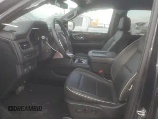 2023 Chevrolet Tahoe Premier with VIN 1GNSCSKD4PR563710, listed as a Copart auction lot 84965394 with 17,528 mi miles and Salvage title. Bid and sale history available at DreamBid. Image 7.