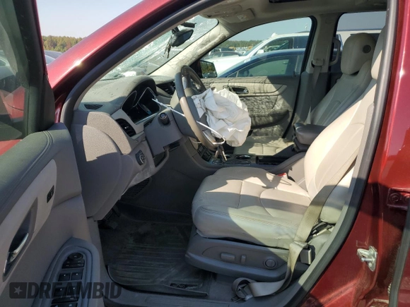 2017 Chevrolet Traverse LT with VIN 1GNKRHKD6HJ122307, listed as a Copart auction lot 77060244 with 155,965 mi miles and Salvage Title. Bid and sale history available at DreamBid. Image 7.