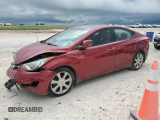 2013 Hyundai Elantra GLS с VIN 5NPDH4AE3DH219538, выставлен на аукционе Copart как лот 54650105 с пробегом 80 394 миль миль и Чистый • Clean title. История ставок и продаж доступна на DreamBid. Изображение 1.