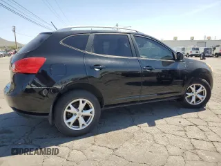 2009 Nissan Rogue SL with VIN JN8AS58TX9W060702, listed as a Copart auction lot 52930415 with 137,720 mi miles and Salvage Title. Bid and sale history available at DreamBid. Image 3.