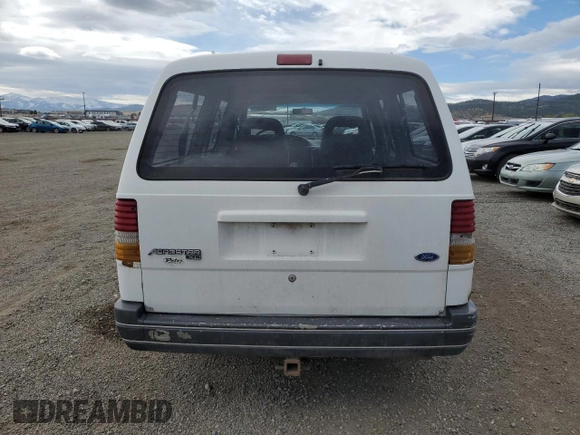 1994 Ford Aerostar z VIN 1FMDA31U3RZA55385, wystawiony jako Copart lot #54246685 z przebiegiem 229 036 mil mil oraz Szkoda całkowita • Salvage title. Historia ofert i sprzedaży dostępna na DreamBid. Obrazek 6.