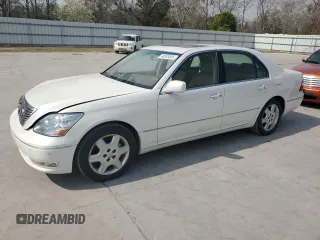 2004 Lexus LS 430 with VIN JTHBN36F040147141, listed as a Copart auction lot 48695805 with 219,061 mi miles and Salvage Title. Bid and sale history available at carsss.com. Image 1.