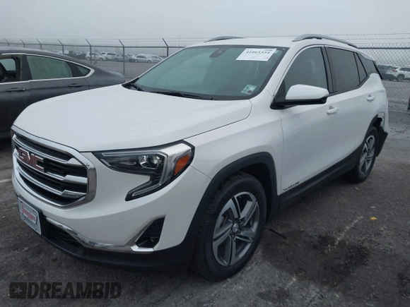 2021 GMC Terrain SLT with VIN 3GKALPEV9ML335473, listed as a IAAI auction lot 41065354 with 44,286 mi miles and . Bid and sale history available at DreamBid. Image 17.