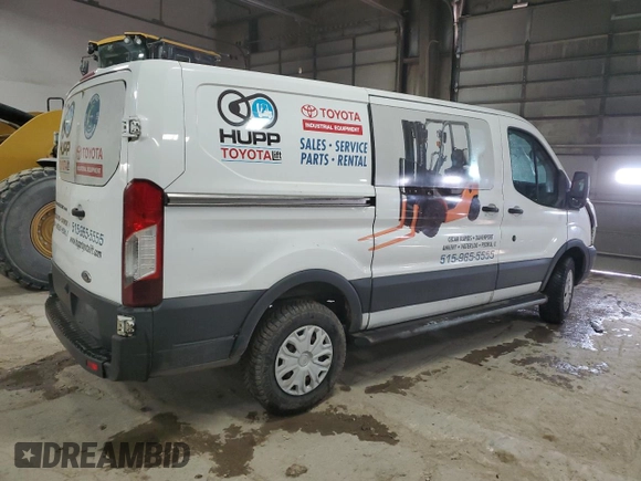 2018 Ford Transit z VIN 1FTYR1YM0JKA46536, wystawiony jako Copart lot #42117625 z przebiegiem 248 282 mil mil oraz Szkoda całkowita • Salvage title. Historia ofert i sprzedaży dostępna na DreamBid. Obrazek 3.