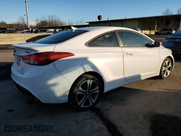 2013 Hyundai Elantra Coupe GS with VIN KMHDH6AE1DU009579, listed as a Copart auction lot 43067675 with 214,050 mi miles and Salvage Title. Bid and sale history available at carsss.com. Image 3.