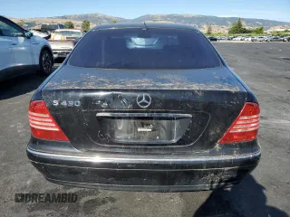 2003 Mercedes-Benz S 430 with VIN WDBNG70J43A347458, listed as a Copart auction lot 56427355 with Not provided miles and Clean title. Bid and sale history available at DreamBid. Image 6.