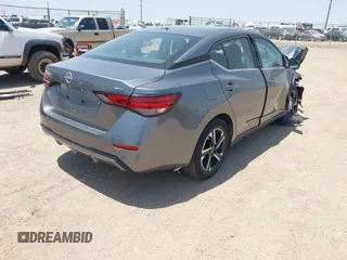 2024 Nissan Sentra SV with VIN 3N1AB8CVXRY365327, listed as a IAAI auction lot 42521859 with 22,848 mi miles and . Bid and sale history available at DreamBid. Image 4.