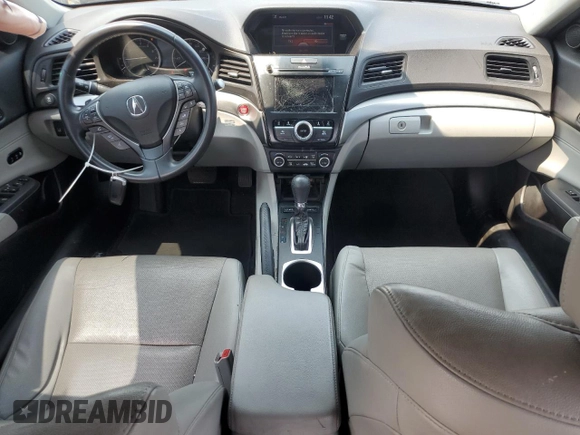 2017 Acura ILX Premium with VIN 19UDE2F71HA001555, listed as a Copart auction lot 60661555 with 109,866 mi miles and Salvage title. Bid and sale history available at DreamBid. Image 8.