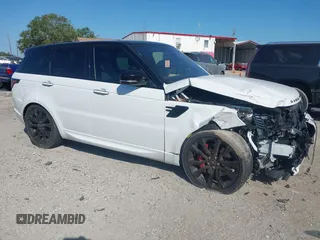 2021 Land Rover Range Rover Sport HST z VIN SALWS2RU0MA776305, wystawiony jako IAAI lot #42074573 z przebiegiem 41 835 mil mil oraz . Historia ofert i sprzedaży dostępna na DreamBid. Obrazek 1.