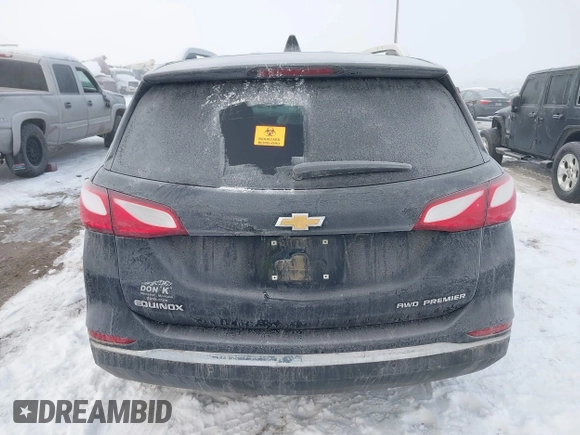2021 Chevrolet Equinox Premier z VIN 3GNAXXEV2MS137119, wystawiony jako IAAI lot #41344057 z przebiegiem Nie podano mil oraz . Historia ofert i sprzedaży dostępna na DreamBid. Obrazek 16.
