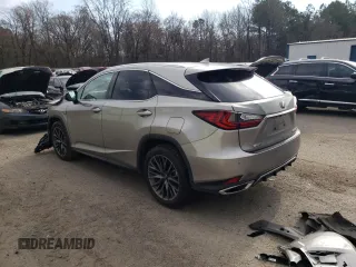 2022 Lexus RX with VIN 2T2YZMDA5NC314514, listed as a Copart auction lot 40180253 with 26,026 mi miles. Bid and sale history available at carsss.com. Image 2.