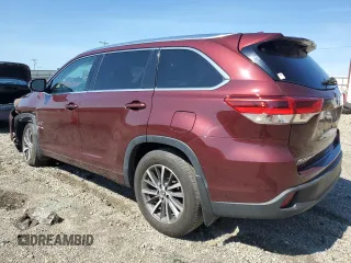 2018 Toyota Highlander SE z VIN 5TDJZRFH9JS825464, wystawiony jako Copart lot #59546165 z przebiegiem 89 655 mil mil oraz Szkoda całkowita • Salvage title. Historia ofert i sprzedaży dostępna na DreamBid. Obrazek 2.