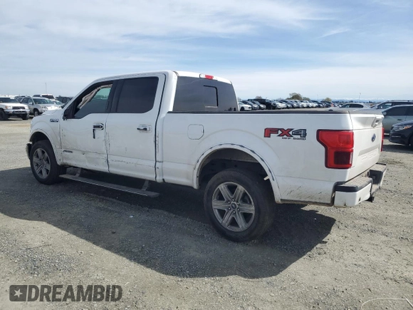 2019 Ford F-150 XL with VIN 1FTFW1E11KFB63482, listed as a Copart auction lot 48780135 with 0 mi miles and Salvage Title. Bid and sale history available at carsss.com. Image 2.