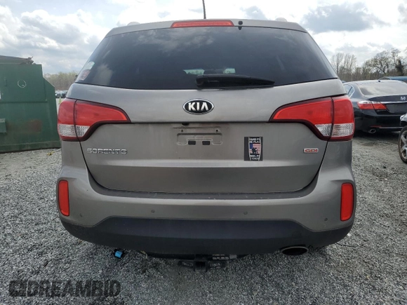 2014 Kia Sorento LX with VIN 5XYKT4A7XEG479998, listed as a Copart auction lot 50444815 with 90,852 mi miles and Salvage Title. Bid and sale history available at carsss.com. Image 6.