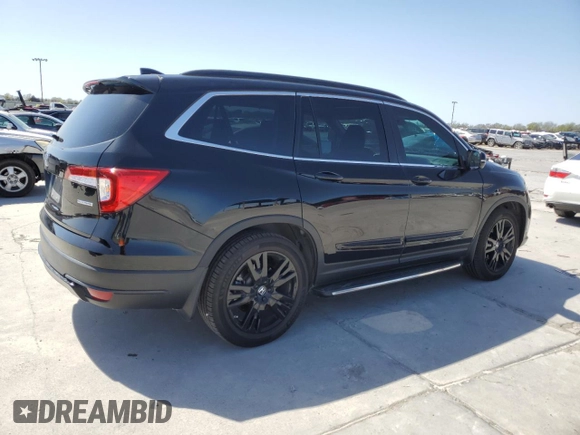 2022 Honda Pilot Special Edition with VIN 5FNYF5H27NB019514, listed as a Copart auction lot 50060775 with 91,998 mi miles and Salvage Title. Bid and sale history available at DreamBid. Image 3.