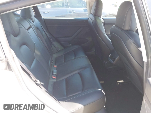 2019 Tesla Model 3 Mid Range with VIN 5YJ3E1EA1KF422983, listed as a IAAI auction lot 41861334 with 53,017 mi miles. Bid and sale history available at carsss.com. Image 8.