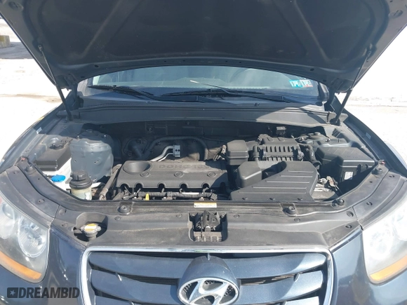2011 Hyundai Santa Fe GLS with VIN 5XYZGDAB9BG076212, listed as a IAAI auction lot 41784196 with 123,256 mi miles. Bid and sale history available at carsss.com. Image 10.