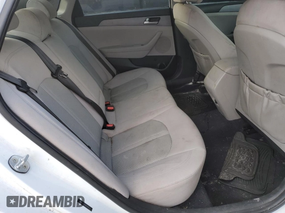 2017 Hyundai Sonata SE with VIN 5NPE24AFXHH544532, listed as a Copart auction lot 87716015 with 92,091 mi miles and Salvage Title. Bid and sale history available at DreamBid. Image 10.