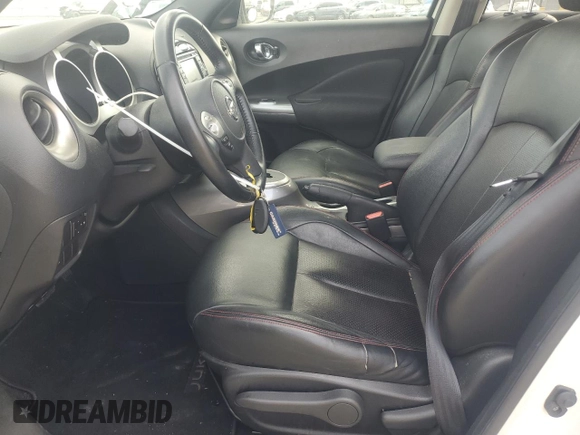 2015 Nissan Juke S with VIN JN8AF5MR5FT505956, listed as a Copart auction lot 51015955 with 41,185 mi miles and Salvage Title. Bid and sale history available at carsss.com. Image 7.