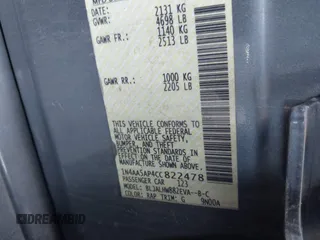 2012 Nissan Maxima SV z VIN 1N4AA5AP4CC822478, wystawiony jako IAAI lot #42268233 z przebiegiem Nie podano mil oraz . Historia ofert i sprzedaży dostępna na DreamBid. Obrazek 9.