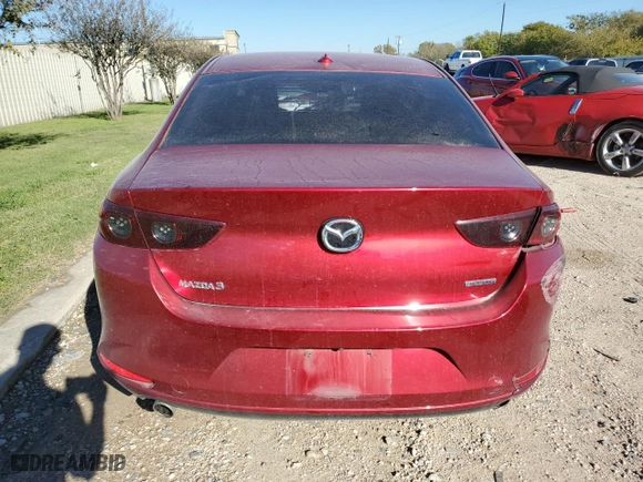 2020 Mazda Mazda3 Sedan Preferred Package with VIN 3MZBPADL9LM132638, listed as a Copart auction lot 81271774 with 67,820 mi miles and Salvage Title. Bid and sale history available at carsss.com. Image 6.