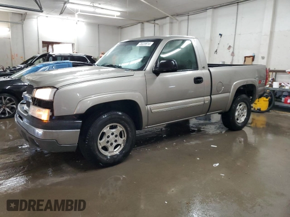 2003 Chevrolet Silverado 1500 LS with VIN 1GCEK14T53Z127952, listed as a Copart auction lot 78029914 with 167,923 mi miles and Salvage Title. Bid and sale history available at DreamBid. Image 1.