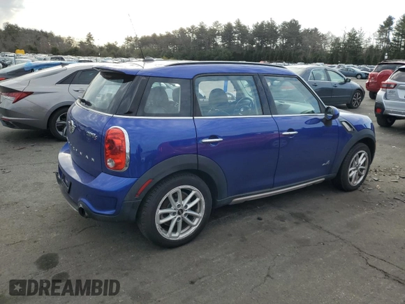 2015 MINI Countryman S z VIN WMWZC5C52FWP42972, wystawiony jako Copart lot #48931585 z przebiegiem 105 566 mil mil oraz Szkoda całkowita • Salvage title. Historia ofert i sprzedaży dostępna na DreamBid. Obrazek 3.