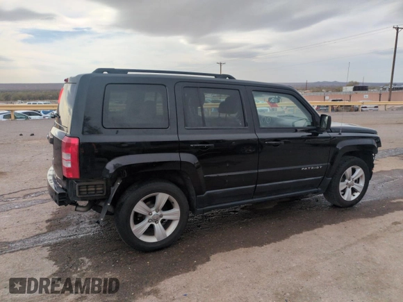 2017 Jeep Patriot 75th Anniversary with VIN 1C4NJRBB7HD140430, listed as a Copart auction lot 50825025 with 36,126 mi miles and Salvage Title. Bid and sale history available at carsss.com. Image 3.