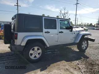 2008 Jeep Wrangler Unlimited Sahara with VIN 1J4GA59188L531892, listed as a Copart auction lot 51522415 with 86,436 mi miles and Salvage Title. Bid and sale history available at carsss.com. Image 3.