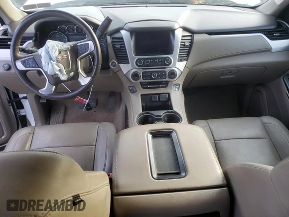 2015 GMC Yukon XL SLT with VIN 1GKS1HKC4FR139634, listed as a Copart auction lot 42974045 with 0 mi miles and Salvage Title. Bid and sale history available at carsss.com. Image 8.