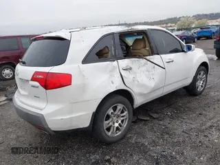 2009 Acura MDX Tech/Entertainment Pkg with VIN 2HNYD28459H531787, listed as a IAAI auction lot 41977307 with 135,379 mi miles. Bid and sale history available at carsss.com. Image 4.