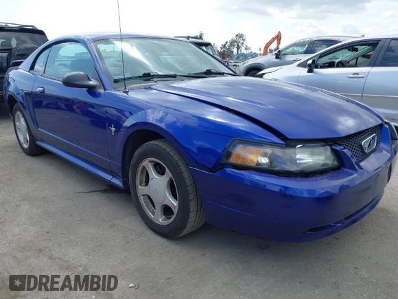 2003 Ford Mustang Standard with VIN 1FAFP40483F339824, listed as a IAAI auction lot 41824009 with 607,400 mi miles. Bid and sale history available at carsss.com. Image 1.
