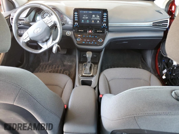 2020 Hyundai Ioniq Preferred with VIN KMHC85LC7LU207289, listed as a Copart auction lot 52905835 with 69,987 mi miles and Salvage Title. Bid and sale history available at DreamBid. Image 8.