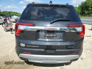 2020 GMC Acadia SLT with VIN 1GKKNULS5LZ151452, listed as a Copart auction lot 57379345 with 90,606 mi miles and Salvage title. Bid and sale history available at DreamBid. Image 6.