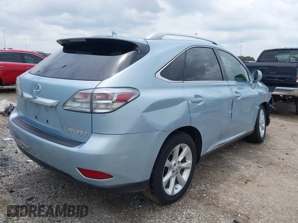 2012 Lexus RX 350 with VIN 2T2ZK1BA1CC069394, listed as a IAAI auction lot 42415689 with 125,539 mi miles and . Bid and sale history available at DreamBid. Image 4.