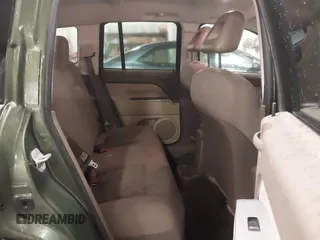 2007 Jeep Compass Sport with VIN 1J8FT47W77D221755, listed as a IAAI auction lot 41826458 with 205,072 mi miles. Bid and sale history available at carsss.com. Image 8.