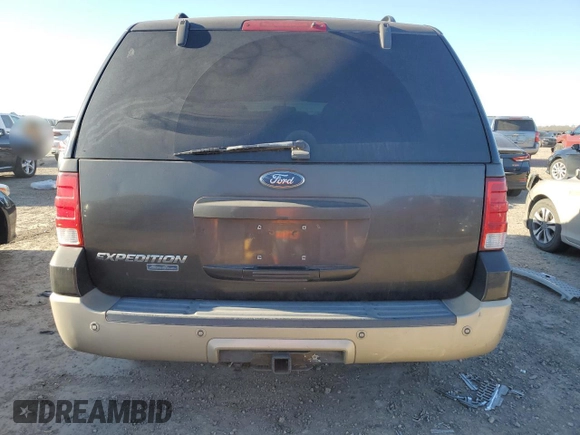 2006 Ford Expedition Eddie Bauer with VIN 1FMPU17596LA71629, listed as a Copart auction lot 47889825 with 258,585 mi miles and Salvage Title. Bid and sale history available at carsss.com. Image 6.