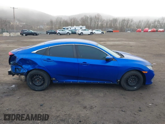 2019 Honda Civic Sedan LX with VIN 19XFC2F64KE029682, listed as a IAAI auction lot 41806403 with 110,611 mi miles. Bid and sale history available at carsss.com. Image 14.