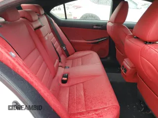 2023 Lexus IS 350 F Sport with VIN JTHGZ1B28P5063979, listed as a Copart auction lot 88964555 with 35,275 mi miles and Salvage title. Bid and sale history available at DreamBid. Image 10.
