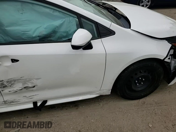 2021 Toyota Corolla LE with VIN 5YFEPMAE7MP186795, listed as a Copart auction lot 50960865 with Not Provided miles and Salvage Title. Bid and sale history available at DreamBid. Image 10.