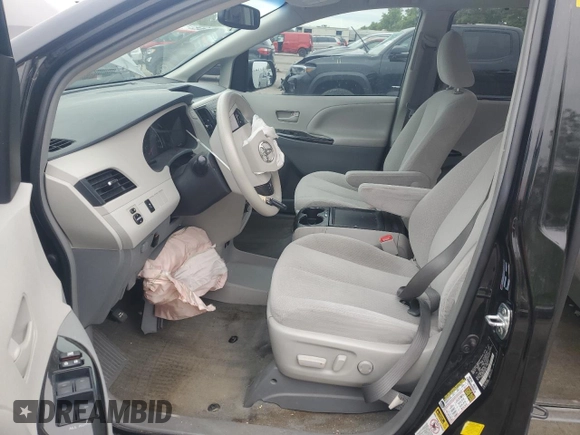 2014 Toyota Sienna LE AAS with VIN 5TDKK3DC3ES438508, listed as a Copart auction lot 58335855 with 176,016 mi miles and Salvage title. Bid and sale history available at DreamBid. Image 7.